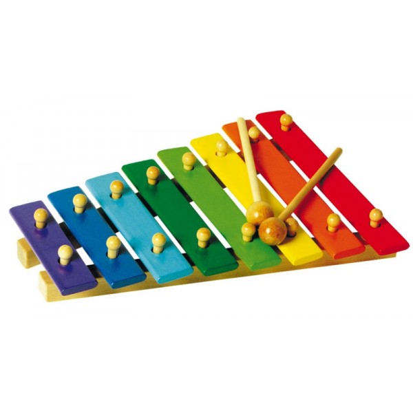 Xylophone pour enfant 8 notes - jouet musical - la fée du jouet