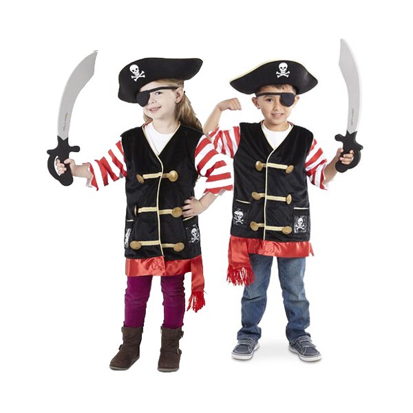 Grosse tête de pirate pour enfant ou adulte, costume en mousse -  France