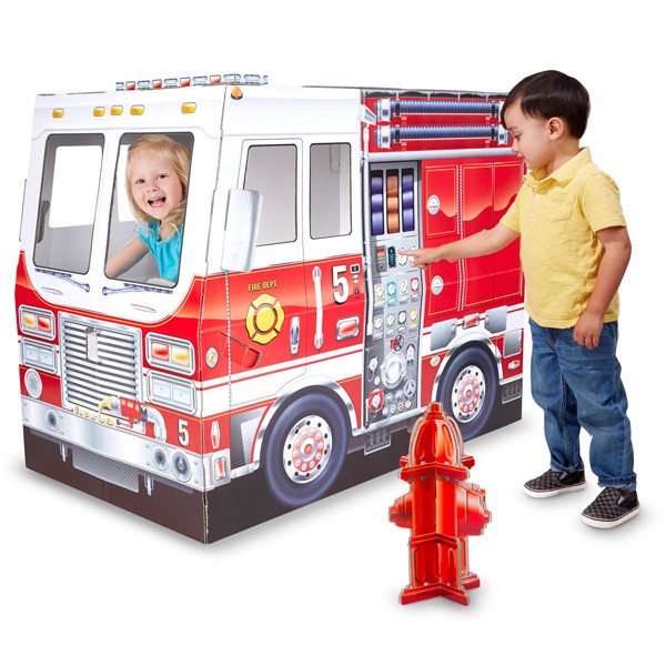 Puzzle géant camion de pompiers Melissa & Doug